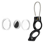 Positioning Tracker Steel Wire Hook Waterproof Protective Cover, For AirTag 2nd Gen / AirTag 1st Gen