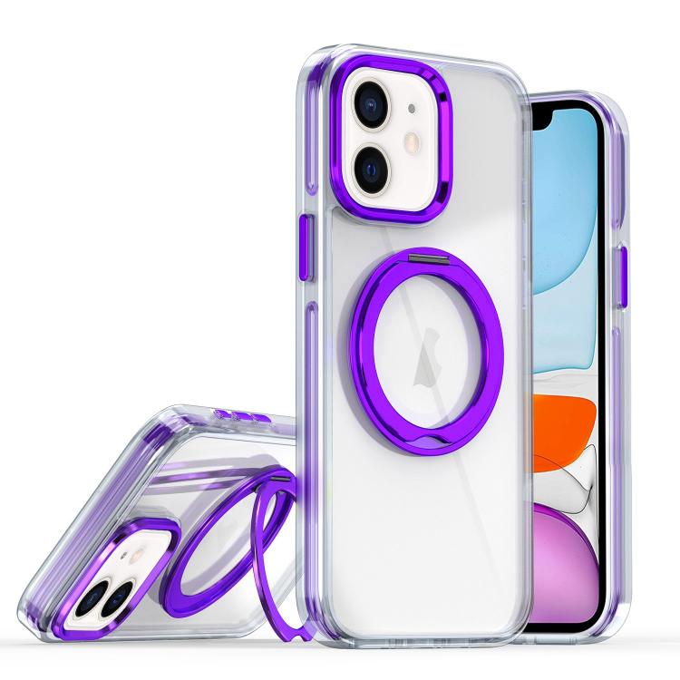 Magnetic 360 Degree Rotating Holder Phone Case, For iPhone 12 Pro Max, For iPhone 11