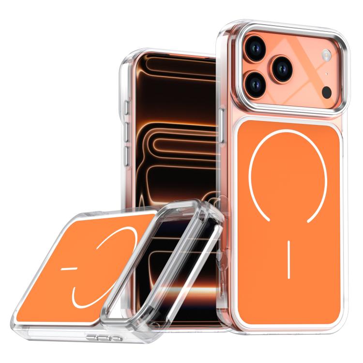 Bright Shadow Two-color MagSafe Magnetic Phone Case, For iPhone 17 Pro Max, For iPhone 17 Pro, For iPhone 17, For iPhone Air, For iPhone 16 Pro Max, For iPhone 16 Pro, For iPhone 16 Plus, For iPhone 16