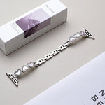 xDfind Heart-shaped Shell Metal Watch Band, For Apple Watch 42 / 44 / 45 / 46 / 49mm, For Apple Watch 38 / 40 / 41 / S11 42mm