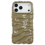 Cream Texture Electroplating TPU Full Coverage Phone Case, For iPhone 17 Pro Max, For iPhone 17 Pro