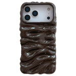 Cream Texture Electroplating TPU Full Coverage Phone Case, For iPhone 17 Pro Max, For iPhone 17 Pro