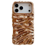 Cream Texture Electroplating TPU Full Coverage Phone Case, For iPhone 17 Pro Max, For iPhone 17 Pro