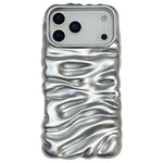 Cream Texture Electroplating TPU Full Coverage Phone Case, For iPhone 17 Pro Max, For iPhone 17 Pro