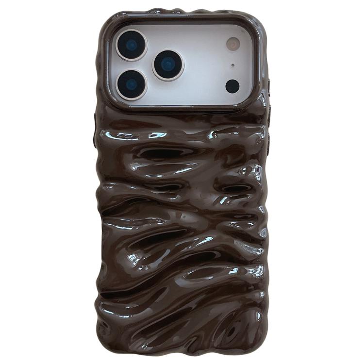 Cream Texture Electroplating TPU Full Coverage Phone Case, For iPhone 17 Pro Max, For iPhone 17 Pro