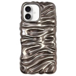 Cream Texture Electroplating TPU Full Coverage Phone Case, For iPhone 17, For iPhone 16 Pro Max, For iPhone 16 Pro, For iPhone 16, For iPhone 15 Pro Max