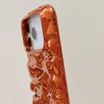 Cream Texture Electroplating TPU Full Coverage Phone Case, For iPhone 14 Pro, For iPhone 14 Pro Max, For iPhone 13