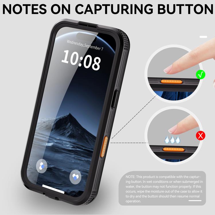 RedPepper IP68 Waterproof Triple-proof MagSafe Phone Case, For iPhone 17 Pro Max, For iPhone 17 Pro, For iPhone Air