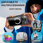 RedPepper IP68 Waterproof Triple-proof MagSafe Phone Case, For iPhone 17 Pro Max, For iPhone 17 Pro, For iPhone Air