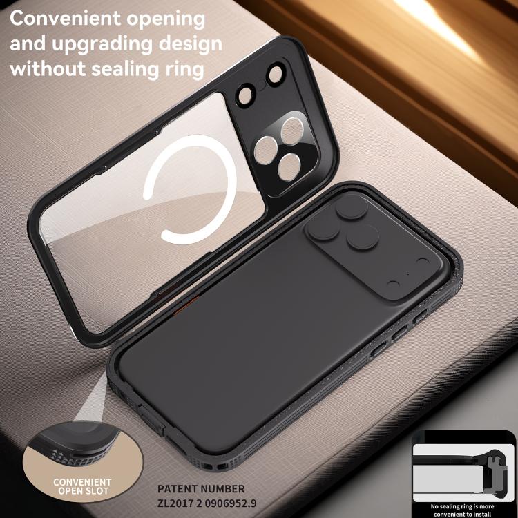 RedPepper IP68 Waterproof Triple-proof MagSafe Phone Case, For iPhone 17 Pro Max, For iPhone 17 Pro, For iPhone Air