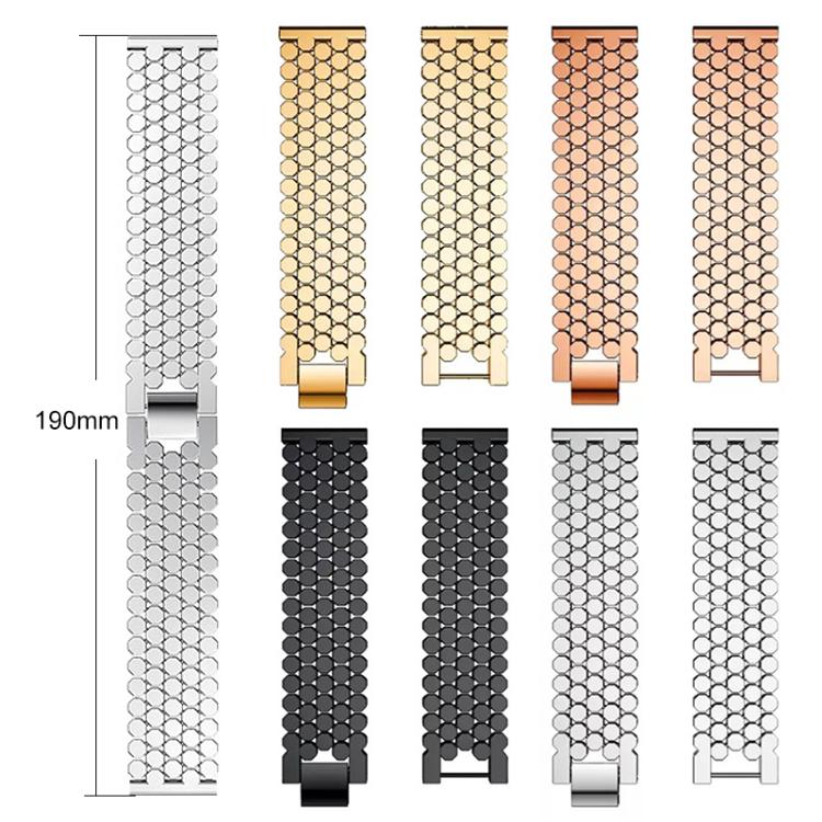 xDfind Fish Scale Texture Metal Watch Band, For Amazfit T-Rex 3