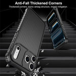 War Shadow Stripe Series Airbag Frosted Shockproof Phone Case, For iPhone 17 Pro Max, For iPhone 17 Pro