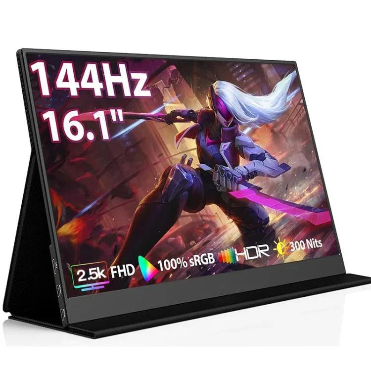 P161Q10G 16.1 inch 2.5K Portable Monitor 144Hz Extended Screen, 16.1 inch 2.5K 144Hz