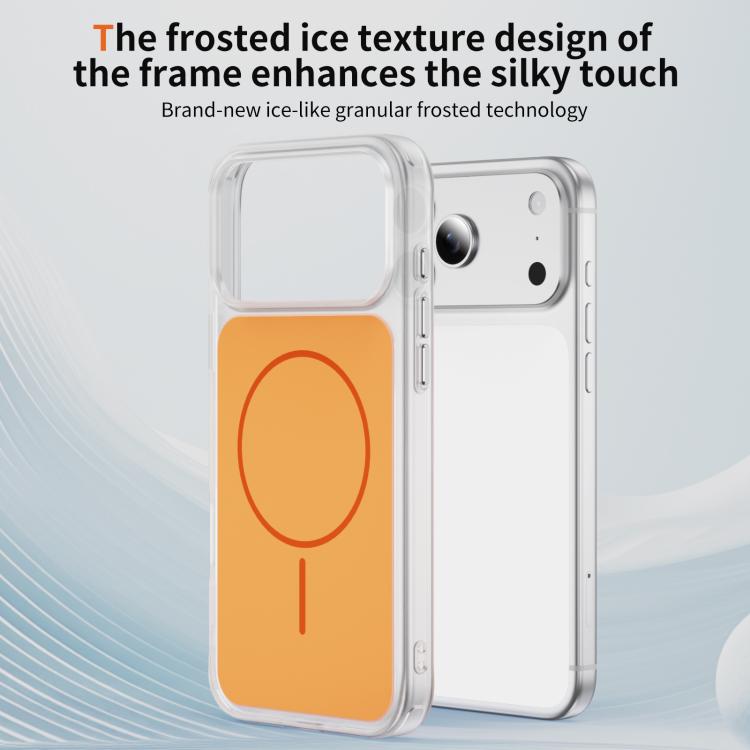 Crystal Frosted Skin Feel Magnetic MagSafe Phone Case, For iPhone 17 Pro Max, For iPhone 17 Pro, For iPhone 17, For iPhone Air