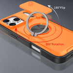 Camshield Rotation Holder MagSafe Phone Case, For iPhone 17 Pro Max, For iPhone 17 Pro, For iPhone 16 Pro Max, For iPhone 16 Pro, For iPhone 16 Plus, For iPhone 16, For iPhone 15 Pro Max, For iPhone 15 Pro