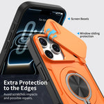 Camshield Rotation Holder MagSafe Phone Case, For iPhone 17 Pro Max, For iPhone 17 Pro, For iPhone 16 Pro Max, For iPhone 16 Pro, For iPhone 16 Plus, For iPhone 16, For iPhone 15 Pro Max, For iPhone 15 Pro