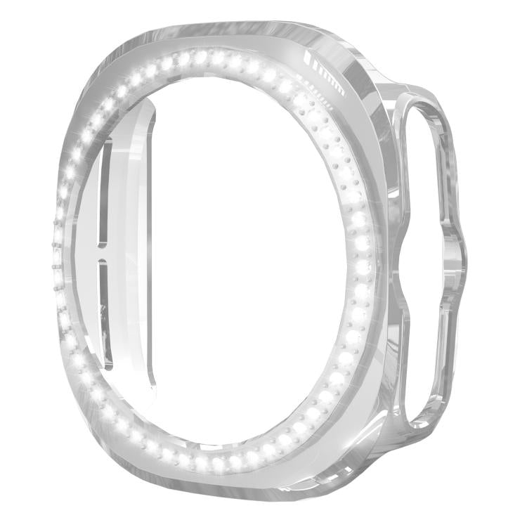 xDfind Single Row Diamond Hollow PC Watch Cover, For Galaxy Watch Ultra2 2026 / 2025 / 1 2024