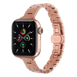 H-style Width 14mm Stainless Steel Metal Watch Band, For Apple Watch 46mm / 49mm / 45mm / 44mm, For Apple Watch 42mm / 41mm / 40mm / 38mm