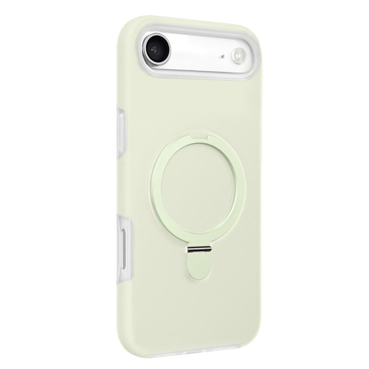 Jelly Liquid Silicone MagSafe Holder Phone Case, For iPhone 17 Pro Max, For iPhone 17 Pro, For iPhone 17, For iPhone Air, For iPhone 16 Pro Max