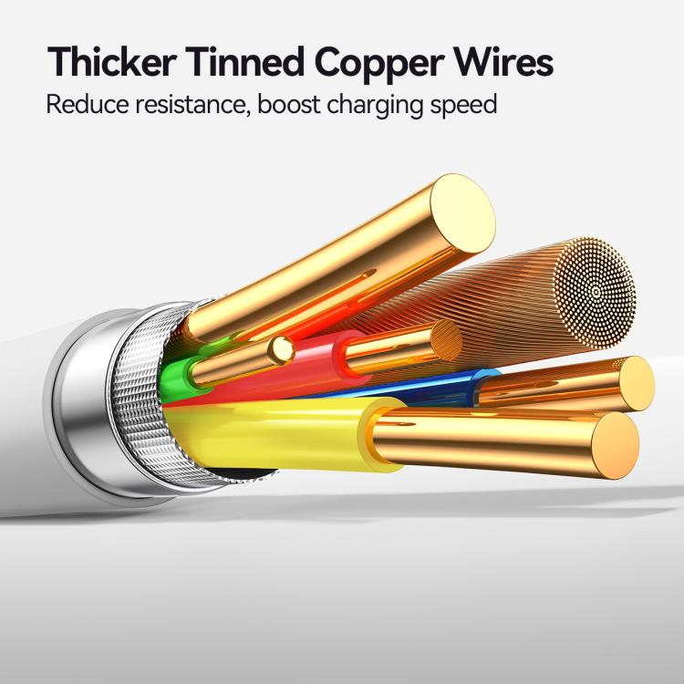 JOYROOM S-A59 Vibrant Series 30W Type-C to 8 Pin Fast Charging Data Cable, 1.2m