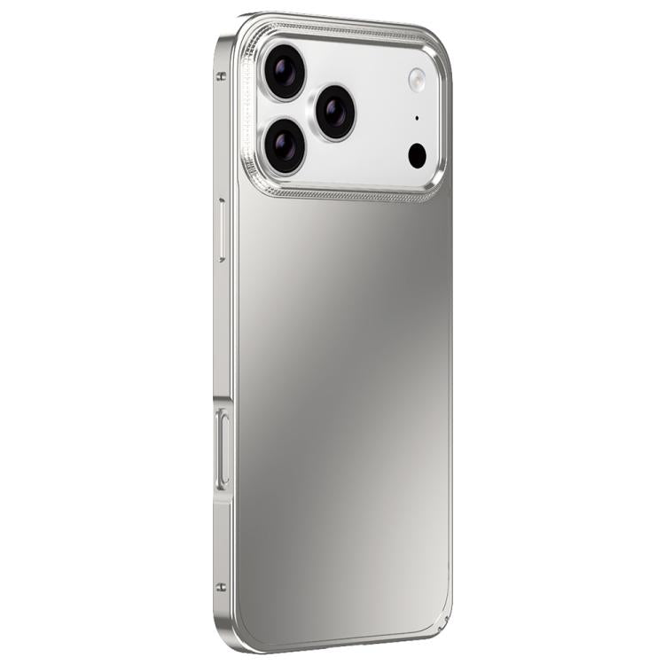 Metal Frame Micro-frosted Back Panel Phone Case, For iPhone 17 Pro Max, For iPhone 17 Pro, For iPhone 17, For iPhone Air, For iPhone 16 Pro Max, For iPhone 16 Pro, For iPhone 15 Pro Max, For iPhone 15 Pro, For iPhone 14 Pro, For iPhone 14 Pro Max
