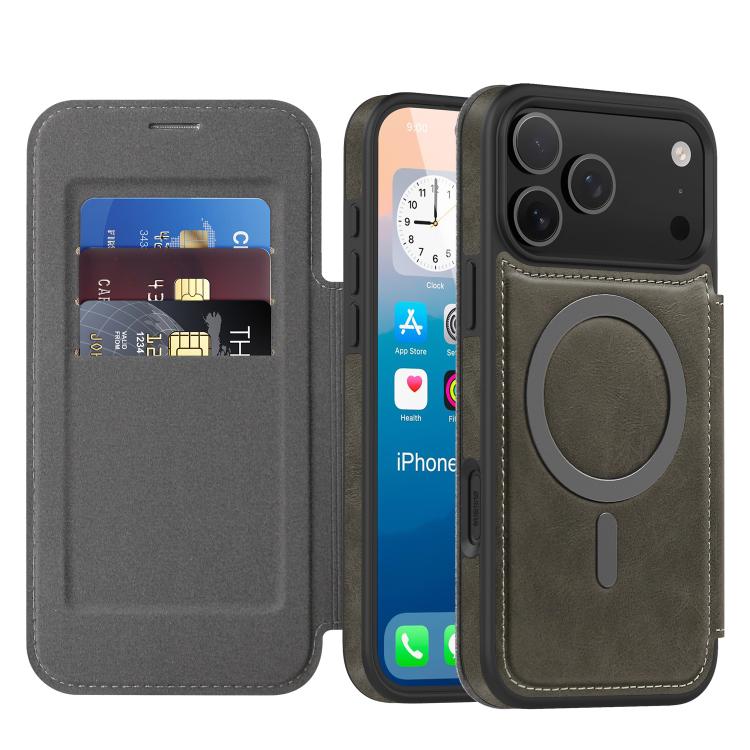 Linton MagSafe Leather Phone Case, For iPhone 18 Pro / 17 Pro, For iPhone 18 Pro Max / 17 Pro Max, For iPhone 17, For iPhone Air