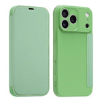 Imitate Liquid Skin Feel Leather Phone Case with Card Slots, For iPhone 17 Pro Max, For iPhone 17 Pro, For iPhone 17, For iPhone Air