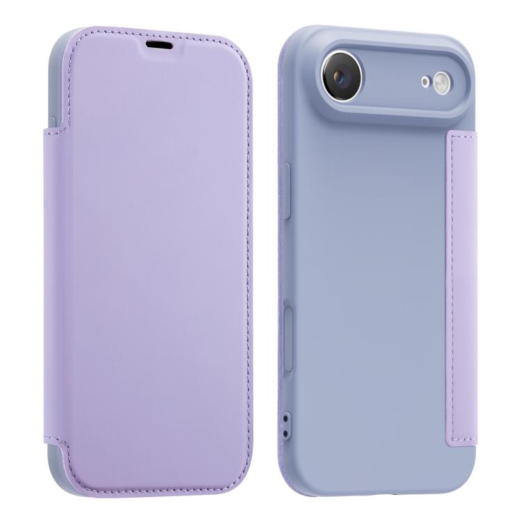 Imitate Liquid Skin Feel Leather Phone Case with Card Slots, For iPhone 17 Pro Max, For iPhone 17 Pro, For iPhone 17, For iPhone Air