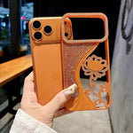 Electroplated TPU Lotus Hollow-carved  Rhinestone Glitter Phone Case, For iPhone 15, For iPhone 14, For iPhone 14 Pro, For iPhone 14 Pro Max, For iPhone 13 Pro Max, For iPhone 13 Pro, For iPhone 13, For iPhone 12