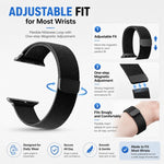 5 Pack xDfind Milanese Loop Magnetic Metal Watch Band, For Apple Watch 42 / 44 / 45 / 46 / 49mm, For Apple Watch 38 / 40 / 41 / S11 42mm