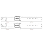 5 Pack xDfind Rivet Buckle Genuine Leather Watch Band, For Apple Watch 42 / 44 / 45 / 46 / 49mm, For Apple Watch 38 / 40 / 41 / S11 42mm
