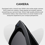 M01S 5MP Smart AI Camera Glasses Supports Voice Calls, Video Recording, WiFi Transmission