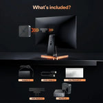 GXMO GH8 Windows 11 Pro Mini PC, AMD Ryzen 9 8945HS Octa Core Processor, No Memory, 16GB+512GB