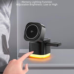 C53 QI2 25W 5 in 1 Multifunctional Foldable Magnetic Wireless Charger