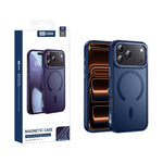 XDcase Metal Lens Frame Skin Feel Magnetic Phone Case, For iPhone 17 Pro Max, For iPhone 17 Pro, For iPhone 17