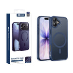 XDcase Metal Lens Frame Skin Feel Magnetic Phone Case, For iPhone 17 Pro Max, For iPhone 17 Pro, For iPhone 17