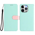 Detachable Litchi Texture Magnetic Side-Patch Vegan Leather Phone Case, For iPhone 15 Pro Max, For iPhone 15 Pro, For iPhone 15 Plus, For iPhone 15, For iPhone 14 Plus, For iPhone 14, For iPhone 14 Pro, For iPhone 14 Pro Max