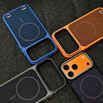 Skin Feel PC + Technology Cloth Magnetic Phone Case, For iPhone 18 Pro / 17 Pro, For iPhone 18 Pro Max / 17 Pro Max