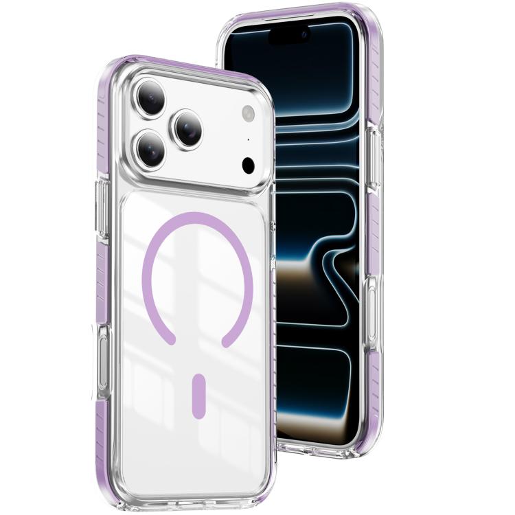 Crystal Shield Clear Magnetic Acrylic Hybrid TPU Phone Case, For iPhone 17 Pro Max, For iPhone 17 Pro, For iPhone 17, For iPhone Air, For iPhone 16 Pro Max, For iPhone 16 Pro