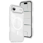 Crystal Shield Clear Magnetic Acrylic Hybrid TPU Phone Case, For iPhone Air, For iPhone 16 Pro Max, For iPhone 16 Pro, For iPhone 16 Plus, For iPhone 16, For iPhone 15 Pro Max