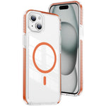 Crystal Shield Clear Magnetic Acrylic Hybrid TPU Phone Case, For iPhone 16 Plus, For iPhone 16, For iPhone 15 Pro Max, For iPhone 15 Pro, For iPhone 15 Plus, For iPhone 15