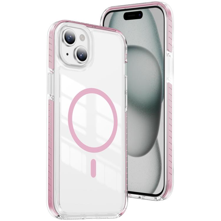 Crystal Shield Clear Magnetic Acrylic Hybrid TPU Phone Case, For iPhone 16 Plus, For iPhone 16, For iPhone 15 Pro Max, For iPhone 15 Pro, For iPhone 15 Plus, For iPhone 15
