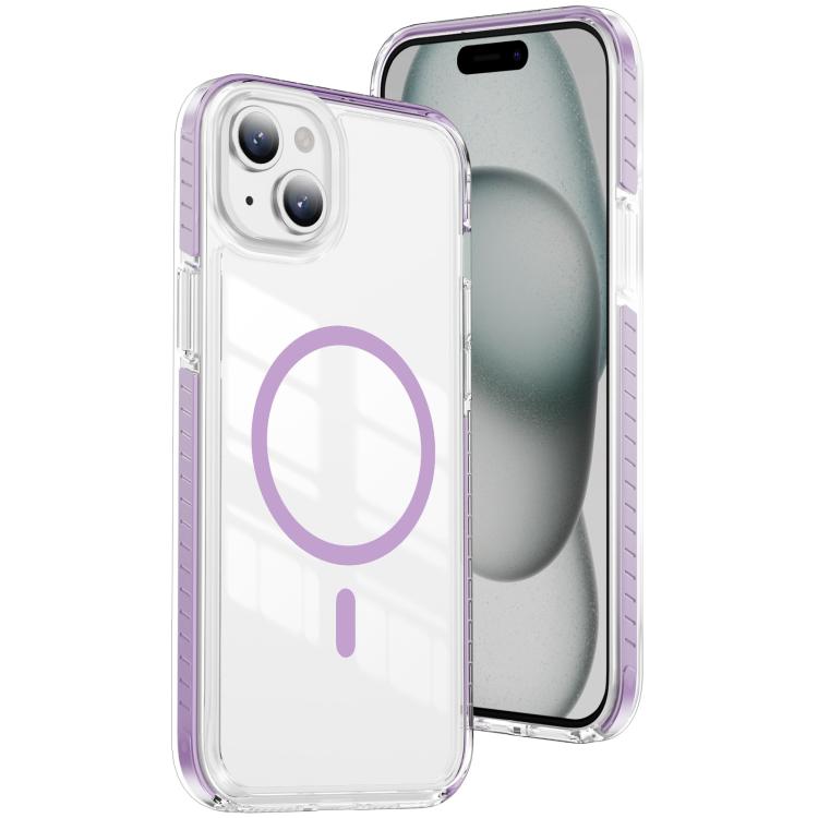 Crystal Shield Clear Magnetic Acrylic Hybrid TPU Phone Case, For iPhone 16 Plus, For iPhone 16, For iPhone 15 Pro Max, For iPhone 15 Pro, For iPhone 15 Plus, For iPhone 15