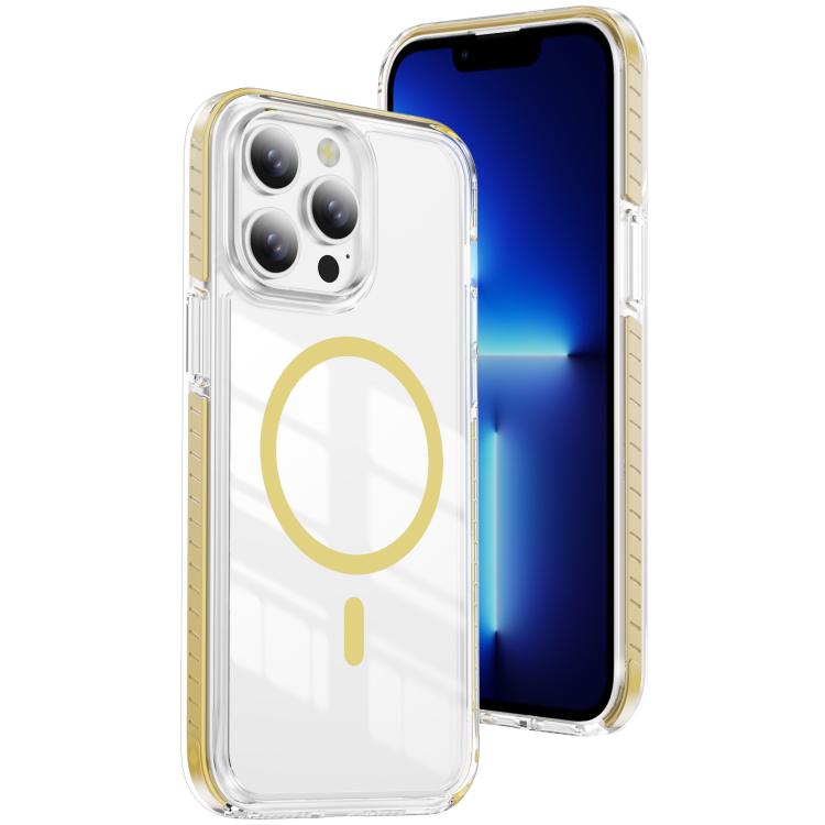Crystal Shield Clear Magnetic Acrylic Hybrid TPU Phone Case, For iPhone 13 Pro Max, For iPhone 13 Pro, For iPhone 12 / 12 Pro, For iPhone 12 Pro Max