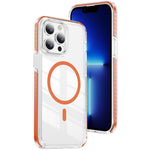 Crystal Shield Clear Magnetic Acrylic Hybrid TPU Phone Case, For iPhone 14 Plus, For iPhone 14 / 13, For iPhone 14 Pro, For iPhone 14 Pro Max, For iPhone 13 Pro Max, For iPhone 13 Pro