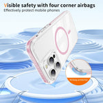 Crystal Shield Clear Magnetic Acrylic Hybrid TPU Phone Case, For iPhone 12 / 12 Pro, For iPhone 12 Pro Max