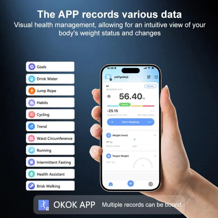 Yesido MG42 Smart Body Fat Scale, MG42