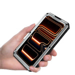 Four-proof Metal Hybrid Silicone Phone Case, For iPhone 17 Pro Max, For iPhone 17 Pro, For iPhone 17, For iPhone Air