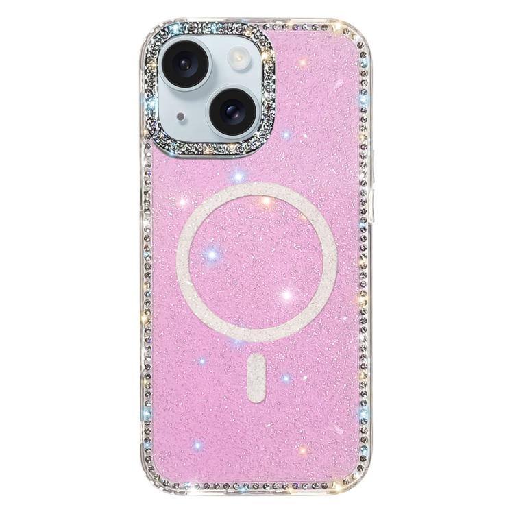 Rhinestone Dual-side IMD PC Hybrid TPU Magnetic Phone Case, For iPhone 15 Pro Max, For iPhone 15 Pro, For iPhone 15, For iPhone 14, For iPhone 14 Pro, For iPhone 14 Pro Max, For iPhone 13 Pro Max, For iPhone 13 Pro