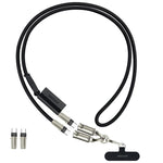 MOCOME W3 Type-C to Type-C Multifunctional Charging Cable Adjustable Crossbody Phone Lanyard